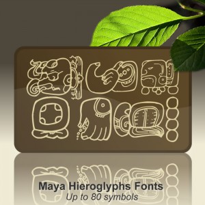 Maya Hieroglyphs Font