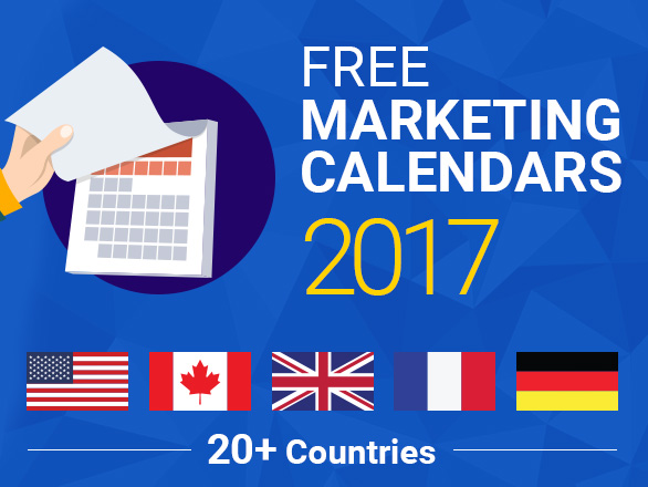 Free Marketing Calendars 2017