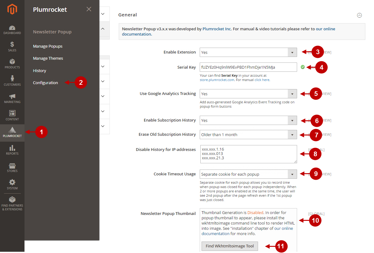 magento newsletter popup configuration