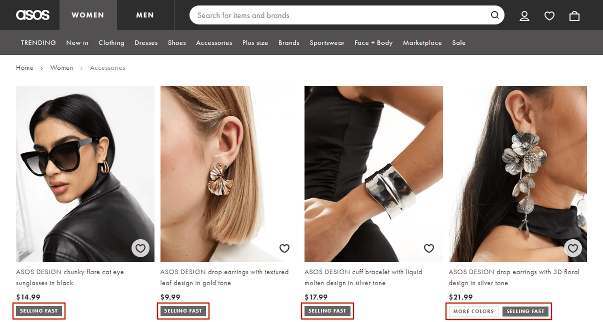 Additional Features to Include in Your Ecommerce Navigation — Product Labels