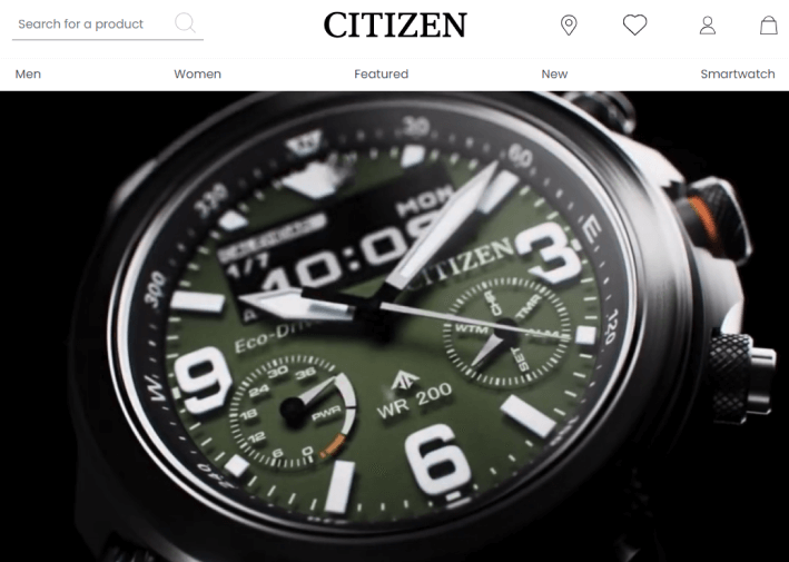 How Hyvä Theme Transformed Popular Brands:  Citizen Watch