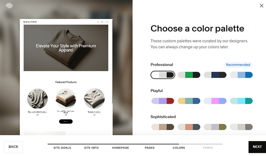 Squarespace for small business: ease of use