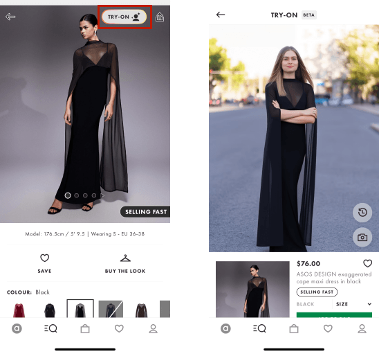 10 Use Cases of AI in Ecommerce: ASOS Virtual Try-On & AR Fitting