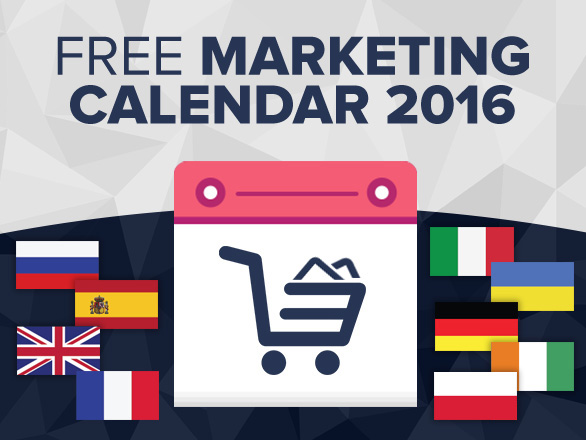 Important Shopping Dates in 2016 – Free Marketing Calendar – for Europe (Part 2)