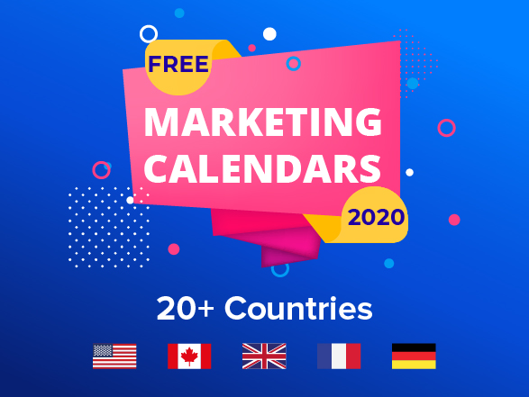 Free Marketing Calendars for 2020