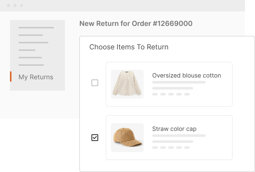 Customer-initiated Magento 2 Returns