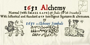 1651 Alchemy Font 1651 Alchemy Font