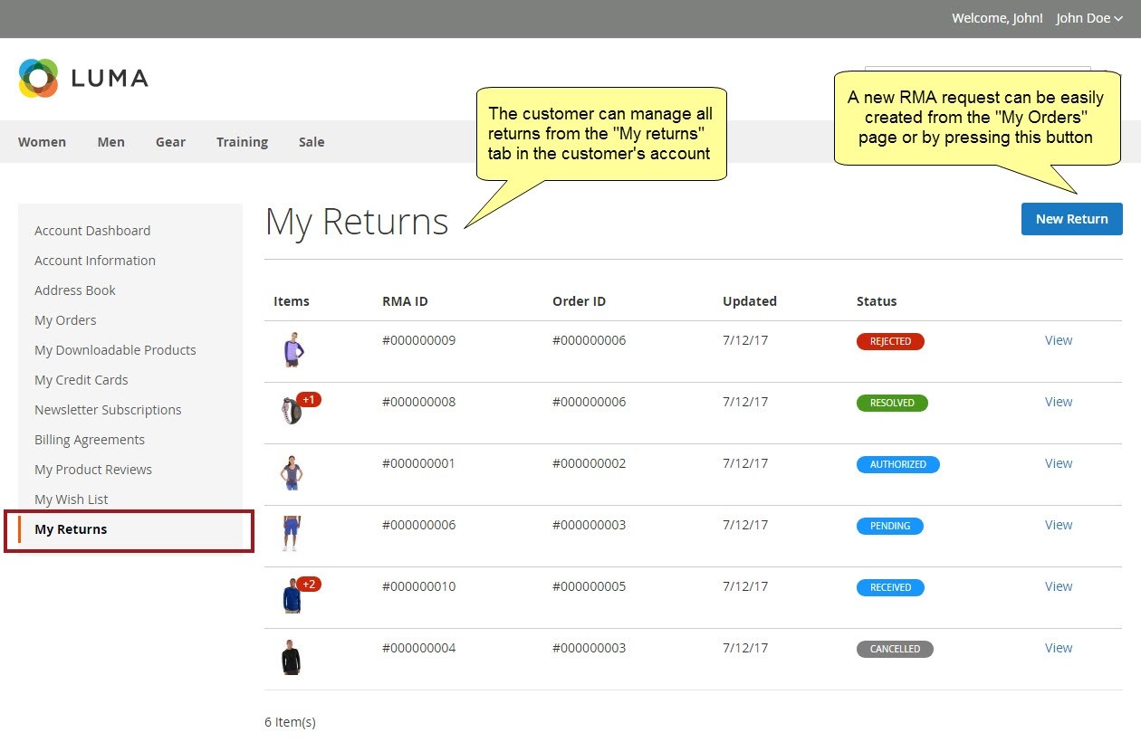 magento rma