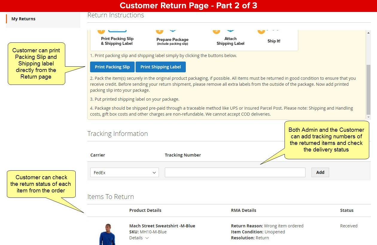 magento rma
