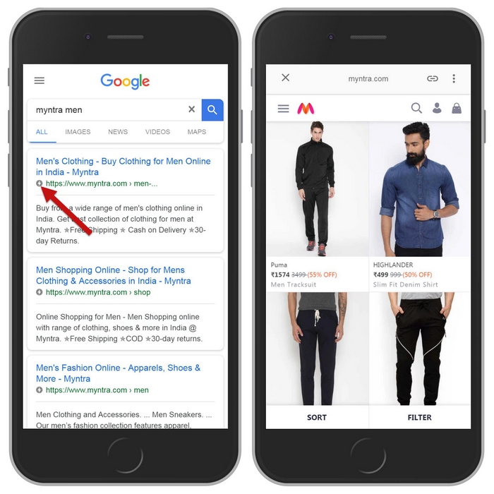 magento on myntra