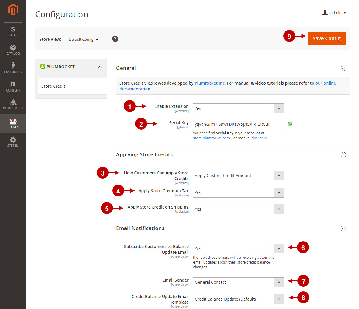 magento 2 store credit