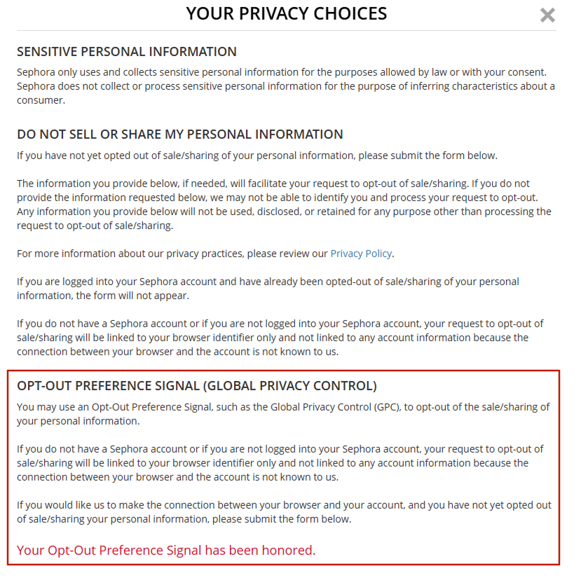 #2 Examples of Global Privacy Control