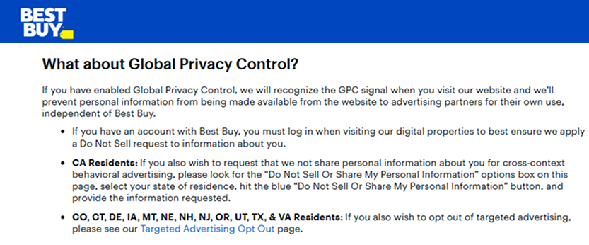 #4 Examples of Global Privacy Control