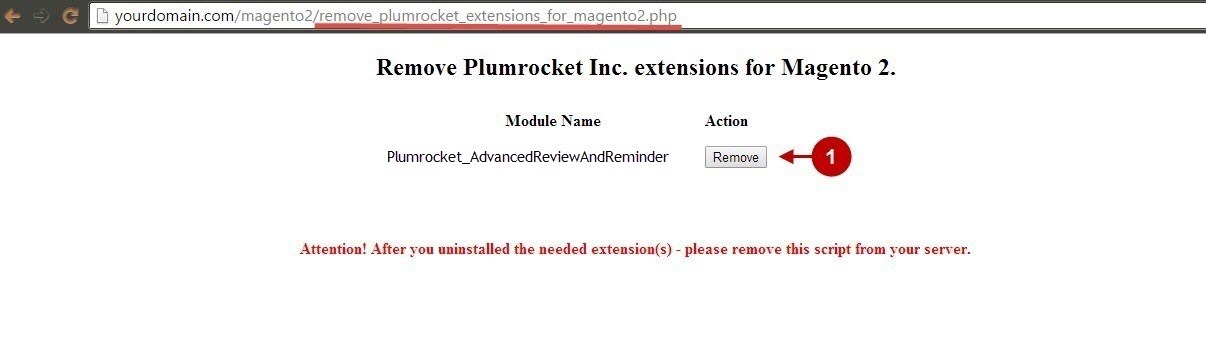 uninstall magento 2 advanced reviews and reminders