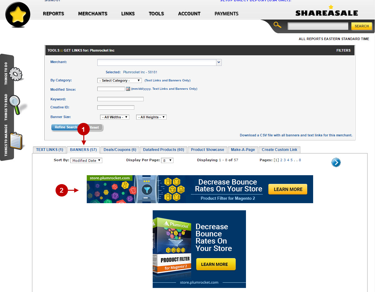 5 get plumrocket affiliate links from shareasale