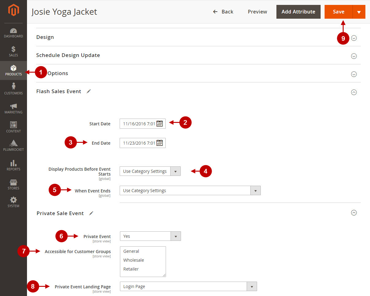 6 magento 2 private sales configuration v4.2.0 product updated.jpg