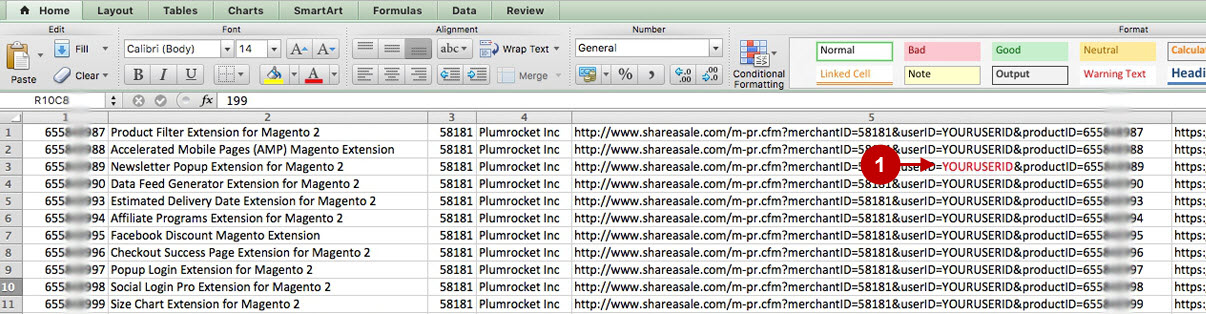 9 get plumrocket affiliate links from shareasale up