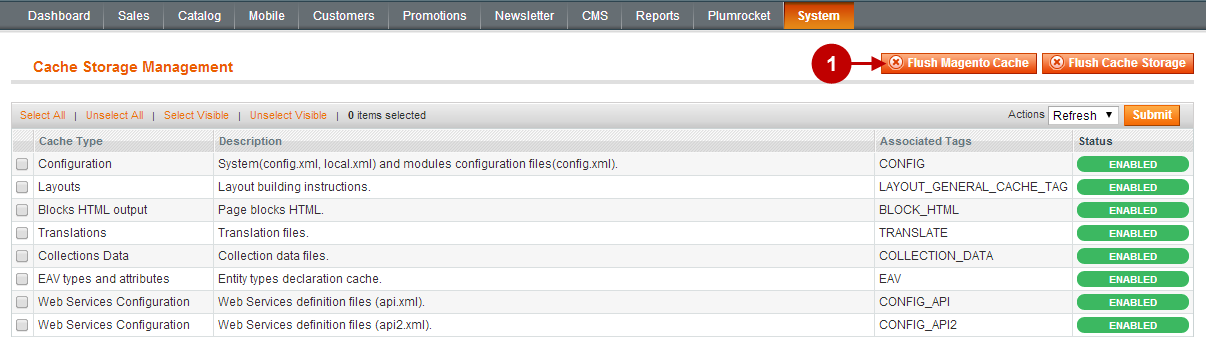 Flush Magento Cache.png