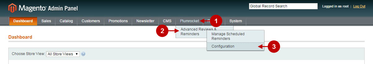 Magento advanced reviews and reminders v1 conf1.jpg