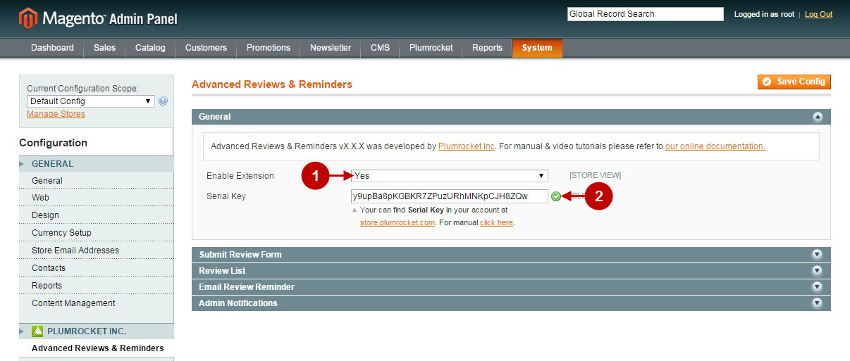 Magento advanced reviews and reminders v1 conf2.jpg