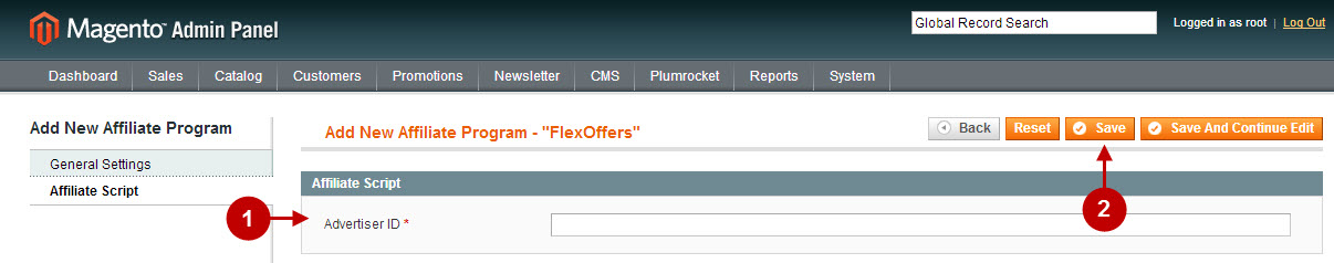 Magento affiliate program flexoffers 3