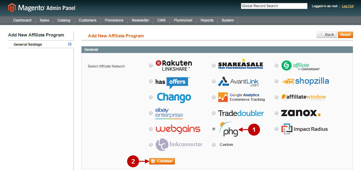 Magento affiliate programs phg v1 conf1