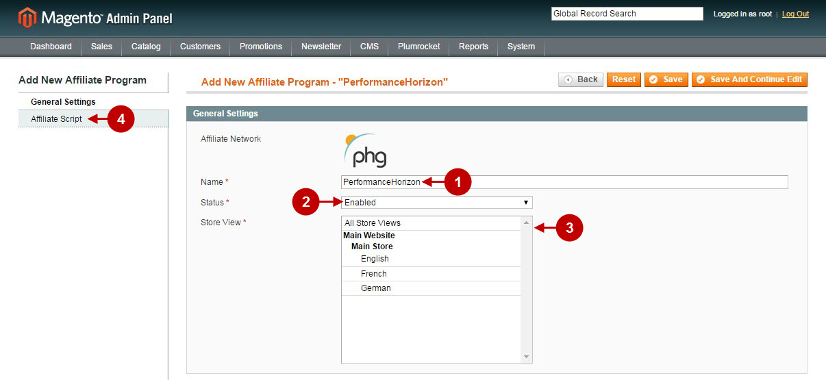 Magento affiliate programs phg v1 conf2