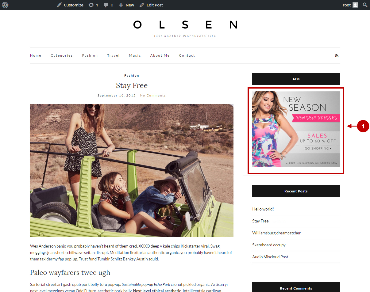 Magento banner pro external website wordpress example 4 v1