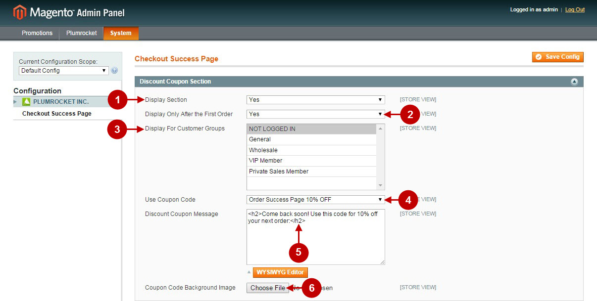 Magento checkout success page conf5.jpg