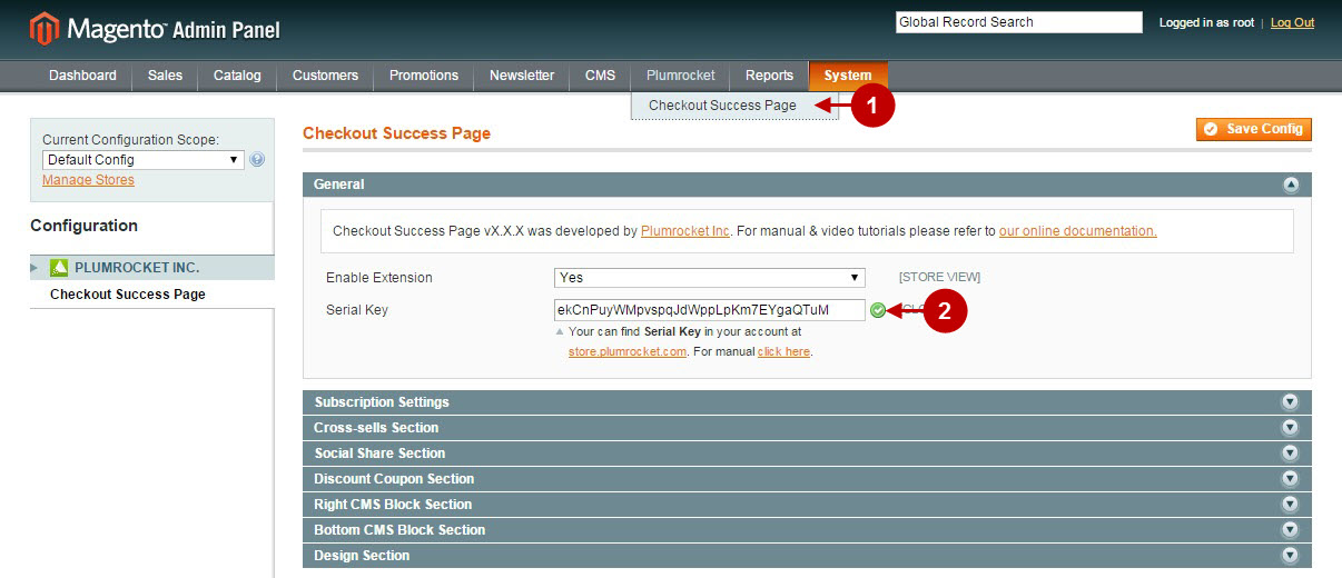 Magento checkout success page install5.jpg
