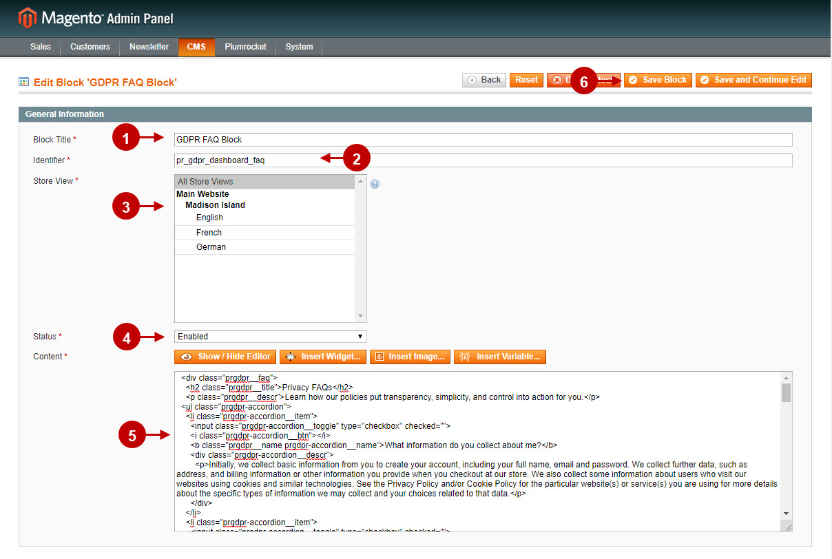 Magento gdpr faq block confoguration 2.jpg
