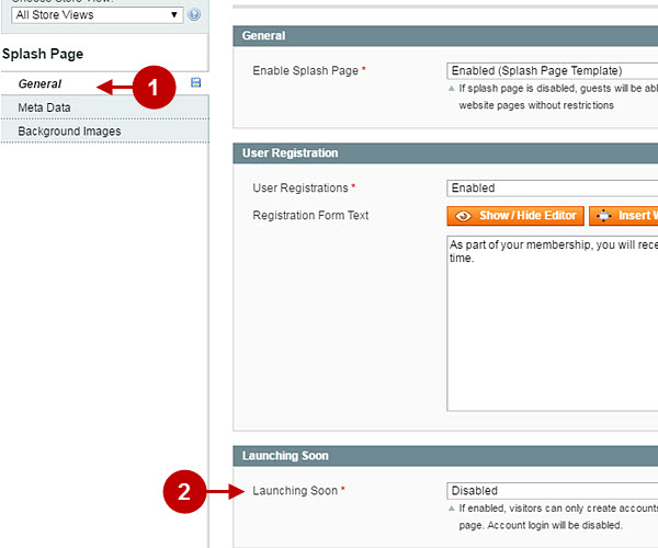 Magento private and flash sales lanching mode disabled