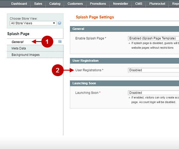 Magento private and flash sales user registartion disabled