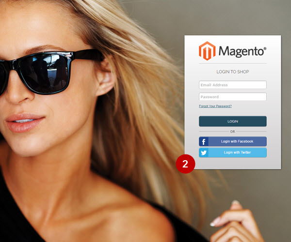 Magento private sales flash sales extension enabled dis user registation