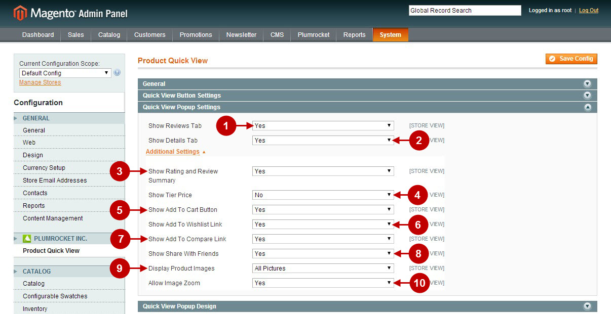 Magento product quick view 1.0.0 conf2.jpg