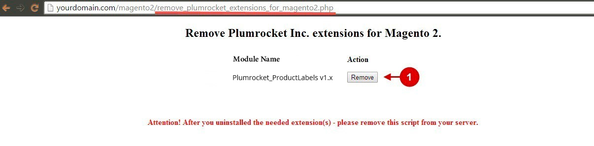 2 uninstall magento 2 Product Labels email
