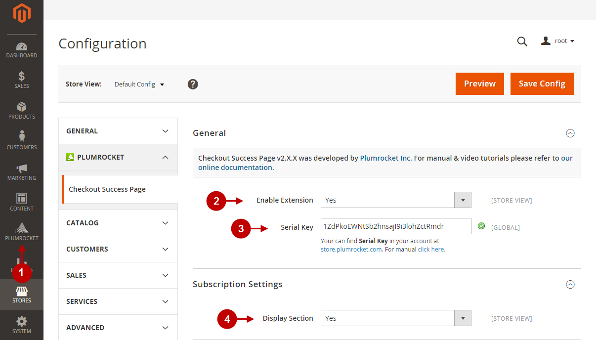 Magento 2 Checkout Success Page v2.x Configuration