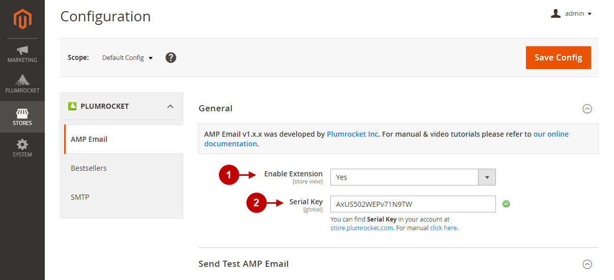 amp email extension for magento 2 configuration.png