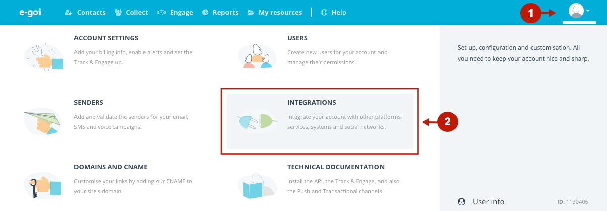 magento 2 newsletter popup e-goi integration configuration 2