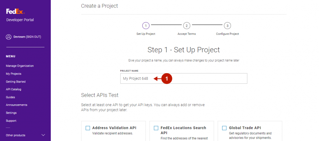 How to request FedEx API credentials - Plumrocket Documentation