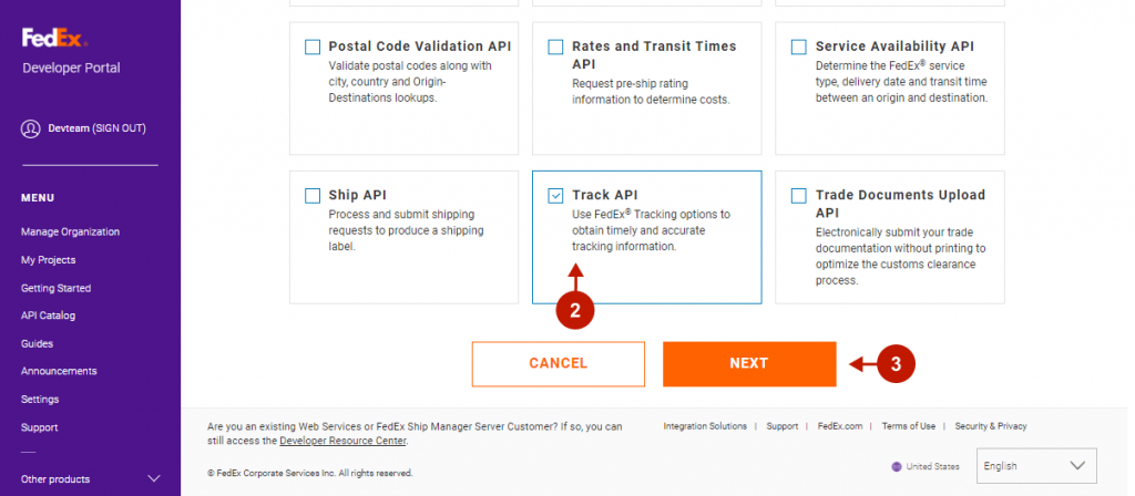 How to request FedEx API credentials - Plumrocket Documentation