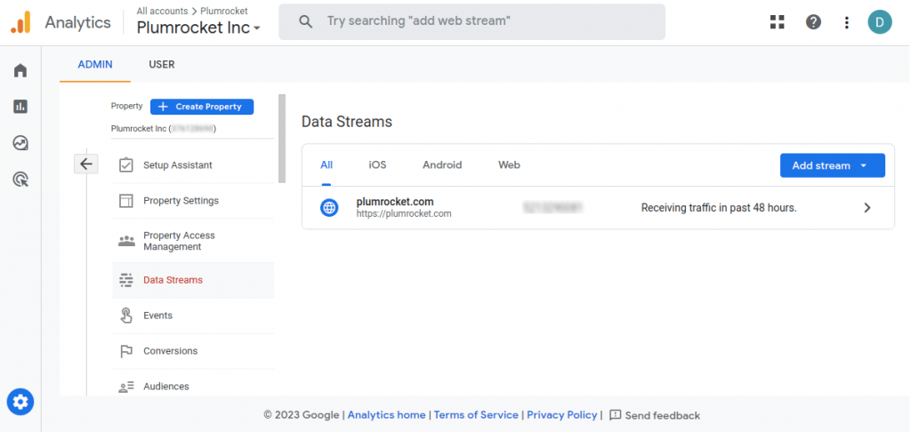 How to get Google Analytics Measurement ID