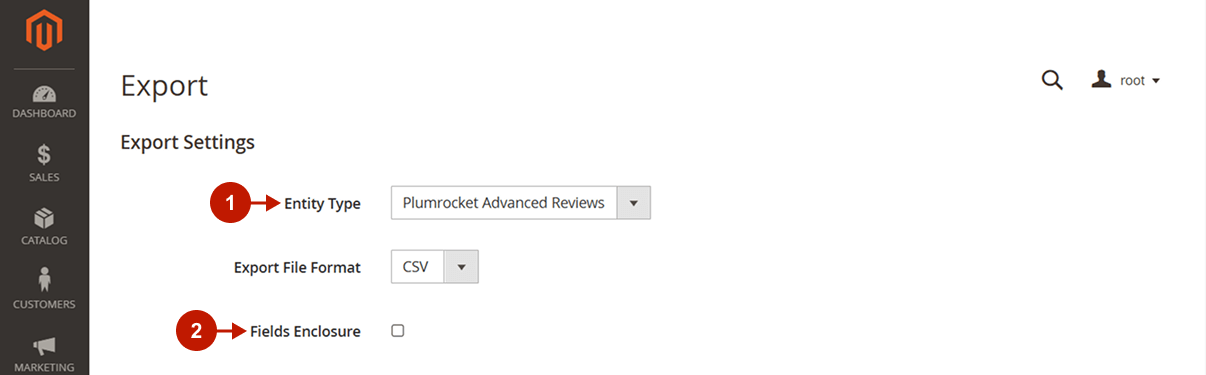 Magento 2 Import and Export product reviews 3