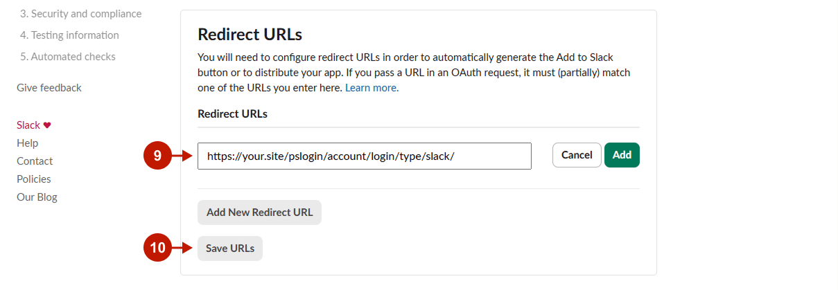 Add Magento Slack Login