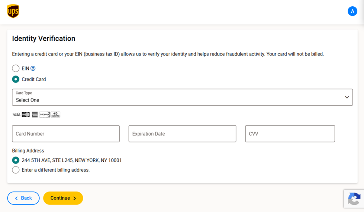 How to Request UPS API Credentials