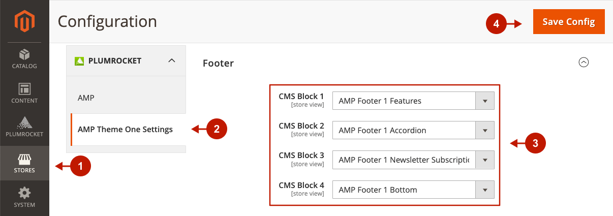 Configuring AMP Forter Blocks in Magento 2 AMP Theme One