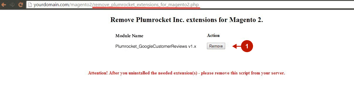 Uninstalling Magento 2 Google Customer Reviews extnesion