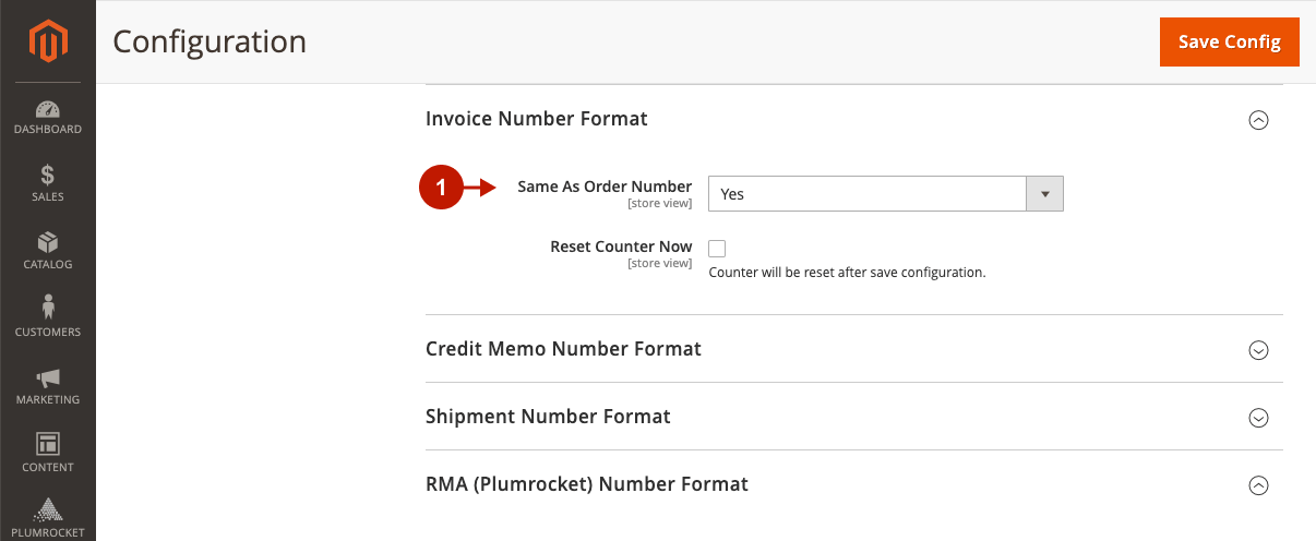 Configuring Magento 2 Custom Invoice Number, Magento 2 Custom Shipment Number, and Magento 2 Credit Memo Number formats