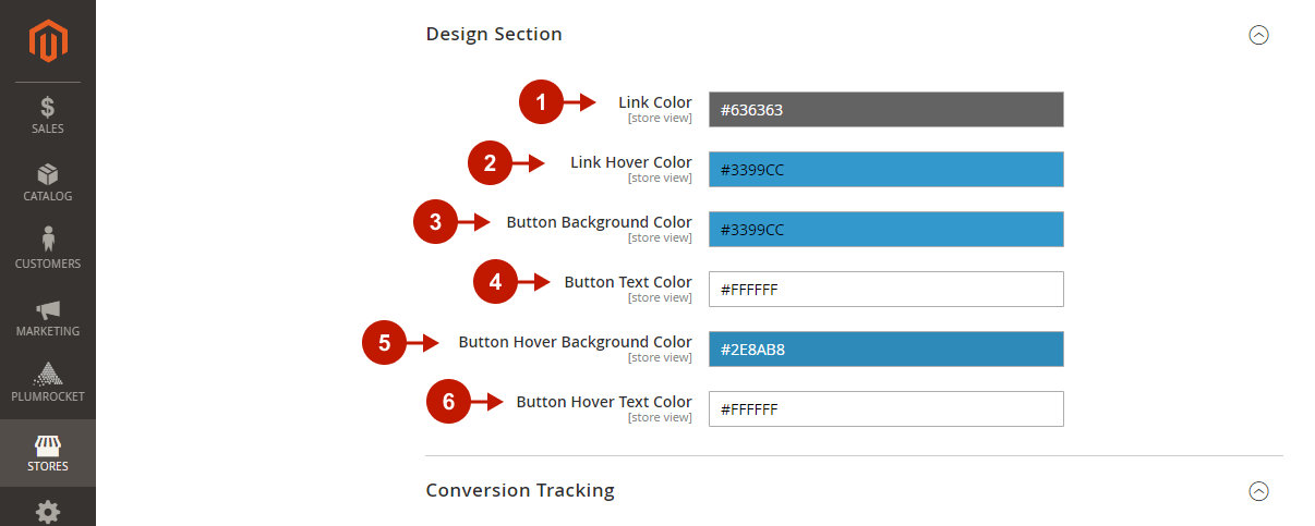 Configuring Magento 2 Checkout Success Page extension - Design Section