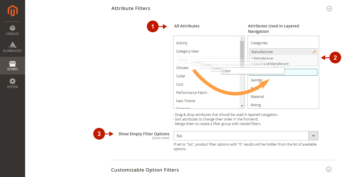 Magento 2 Layered Navigation Extension - Pro - Attribute Filters